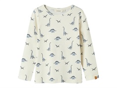 Lil Atelier blouse turtledove with dino print